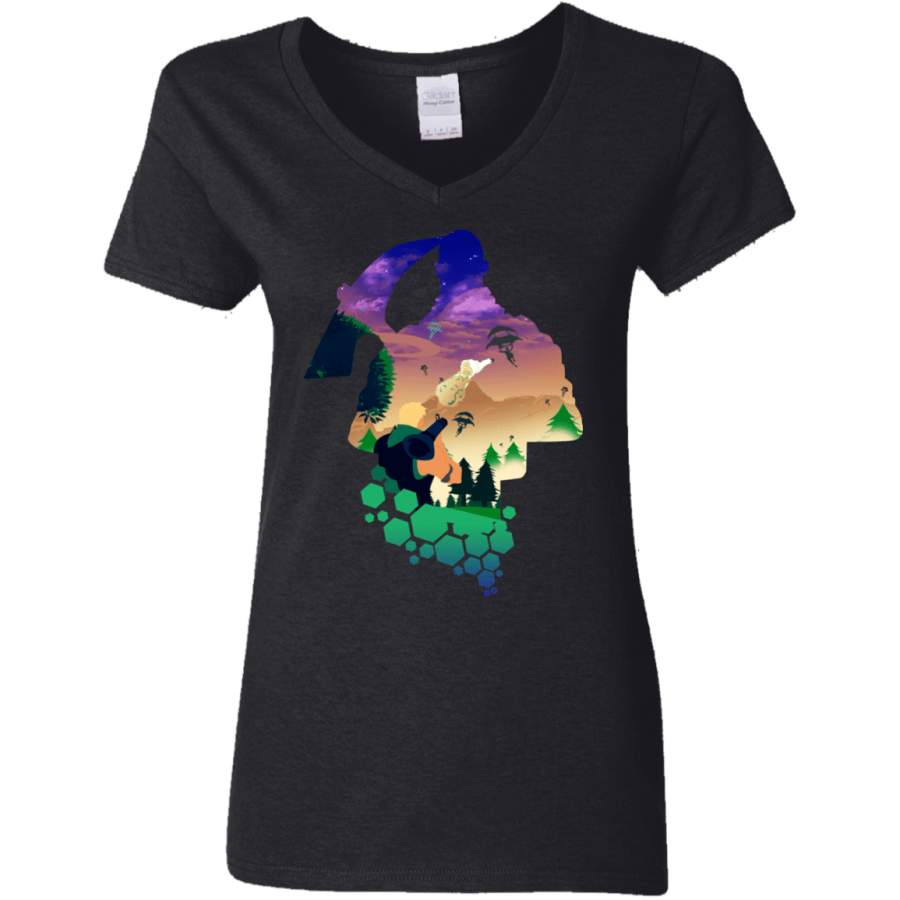 Fortnite Women’s V-Neck T-Shirt