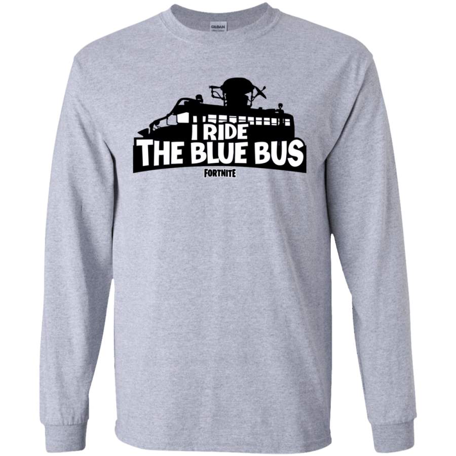 Fortnite Bus Men’s Long Sleeve T-Shirt