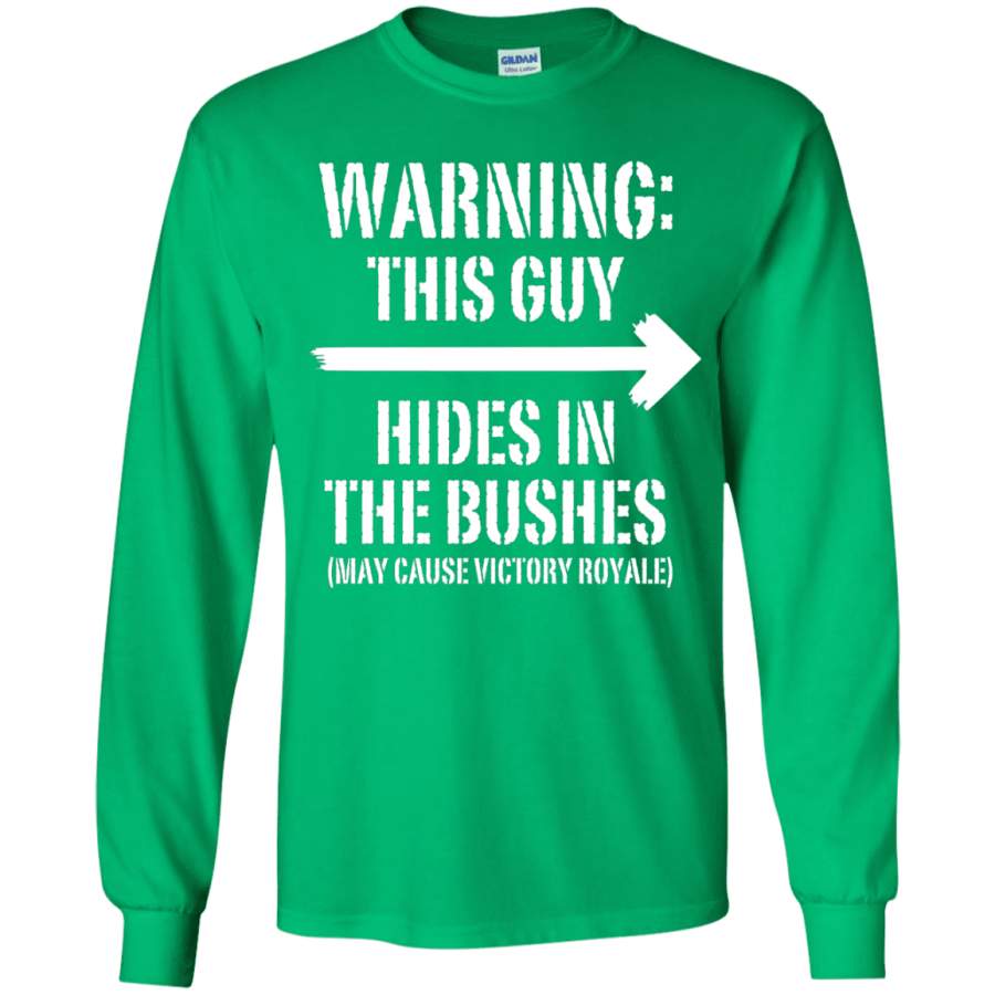 Fortnite Bushes Youth Long Sleeve T-Shirt