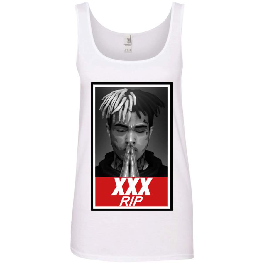 AGR Xxxtentacion RIP Ringspun Tank Top