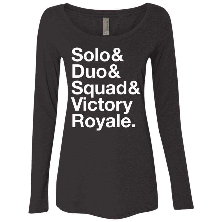 Fortnite Modes Women’s Triblend Long Sleeve Shirt