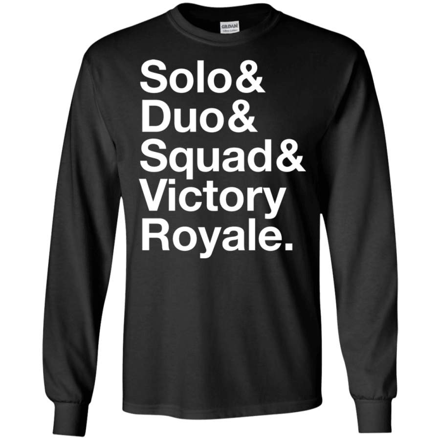 Fortnite Modes Men’s Long Sleeve T-Shirt