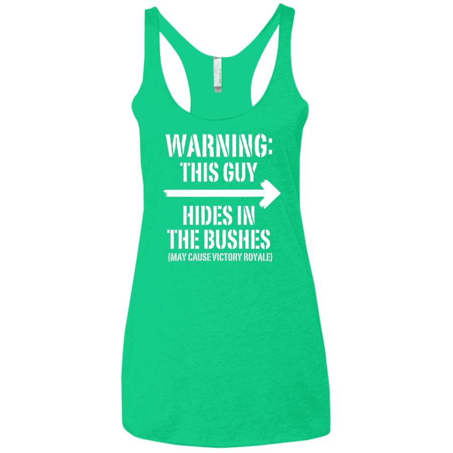 Fortnite Bushes Women’s Triblend Racerback Tank