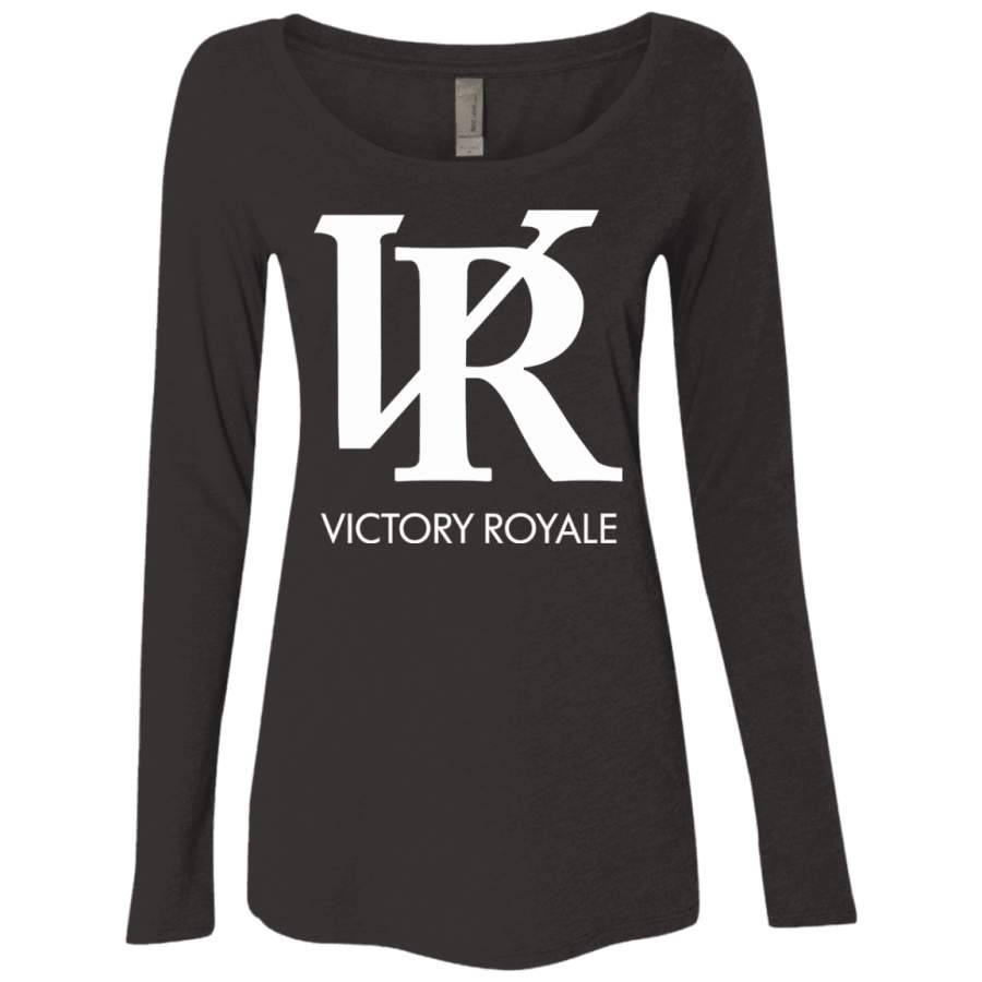 Fortnite Victory Royale Women’s Triblend Long Sleeve Shirt