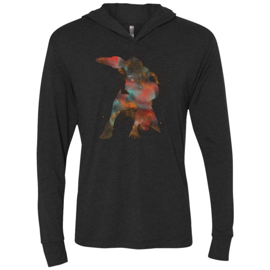 Bounty Space Hunting Triblend Long Sleeve Hoodie Tee