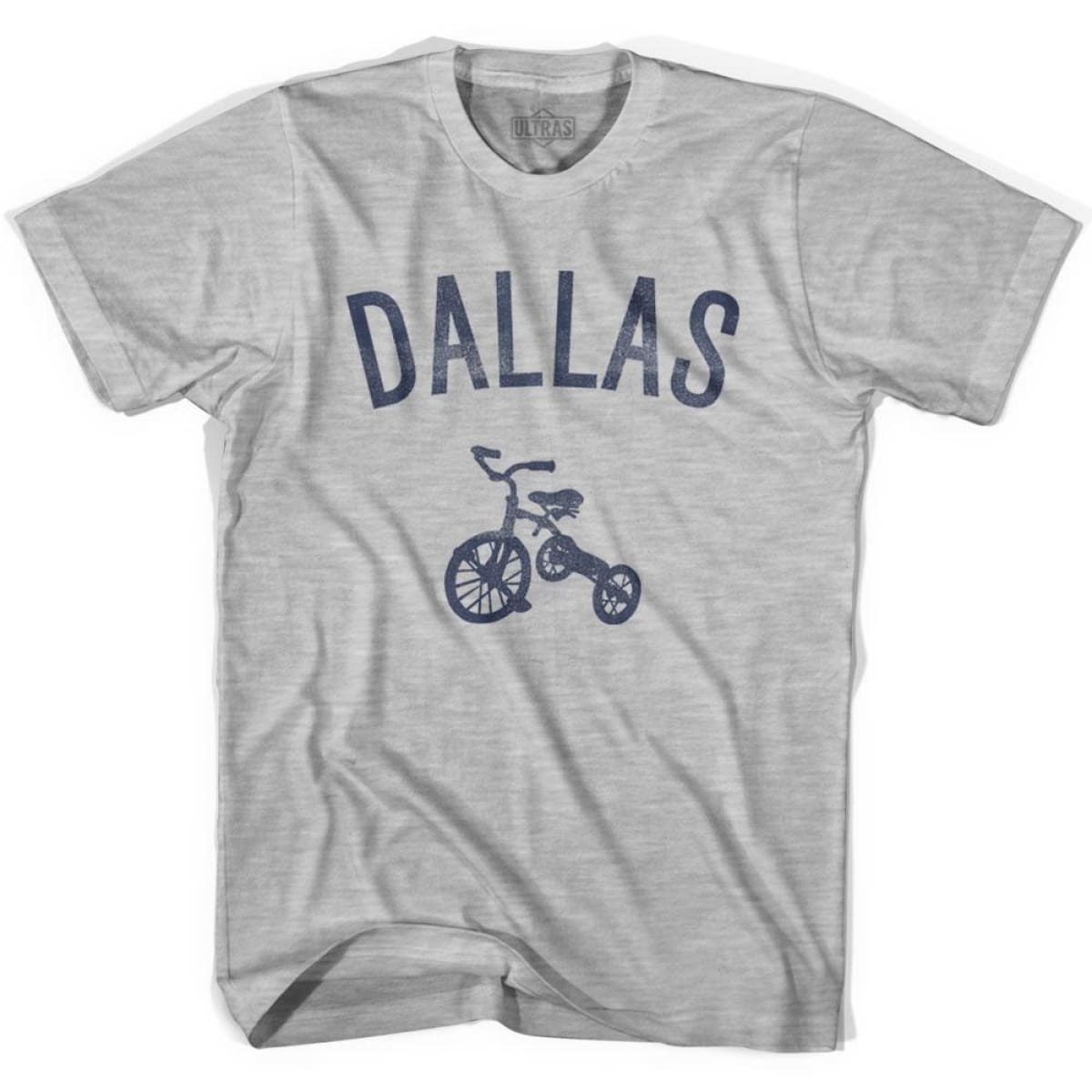 Dallas City Tricycle Womens Cotton T-shirt