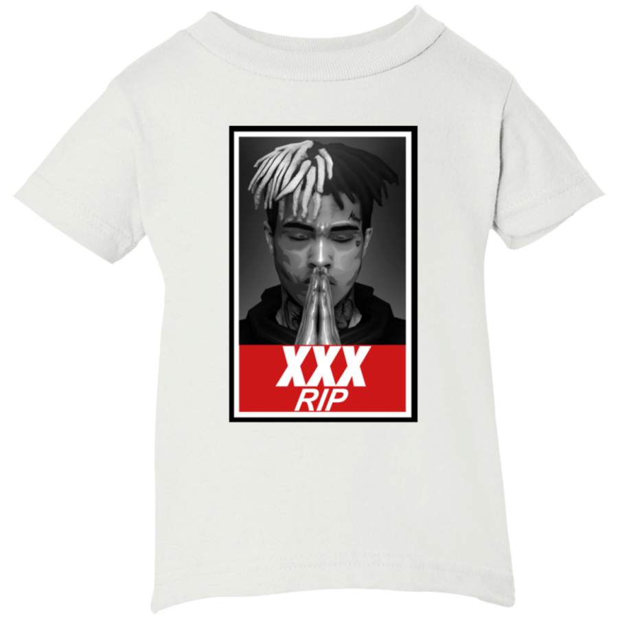 AGR Xxxtentacion RIP Infant Short Sleeve T-Shirt