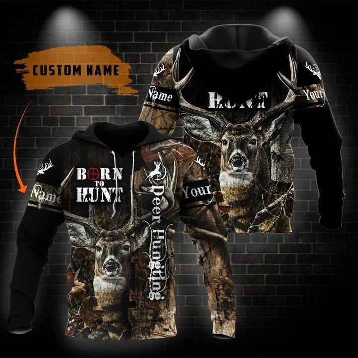 Apayprint- Deer Hunting 3D Personalized All Over Printed Shirts