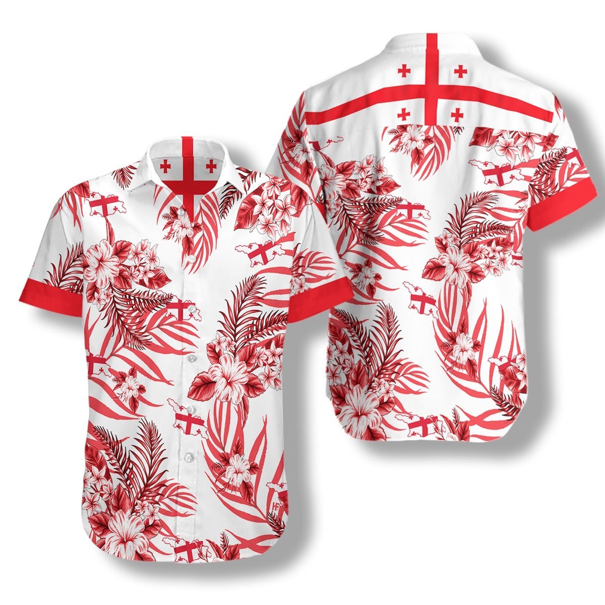 Apayprint – Georgia Proud Hawaiian Shirt