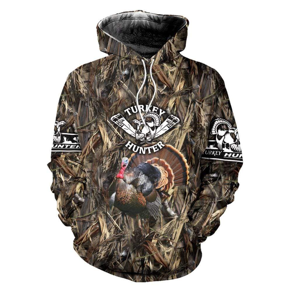 Camo Turkey Hunting Hoodie 3D #120421H