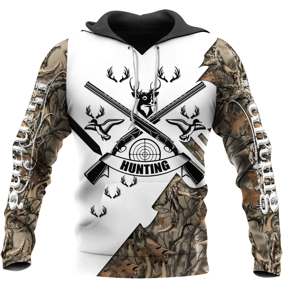 Deer Hunting, Hunter compass Hoodie #KV