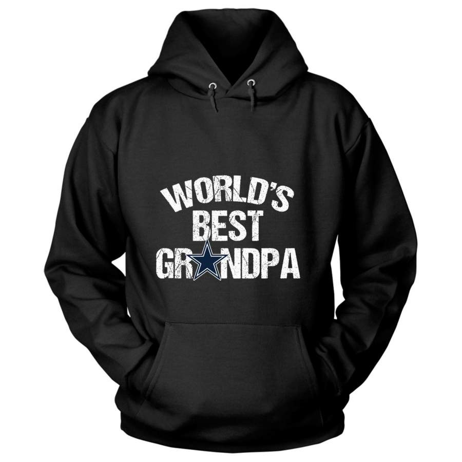 Dallas Cowboys T Shirt, World’s Best Grandpa T Shirt – Hoodie