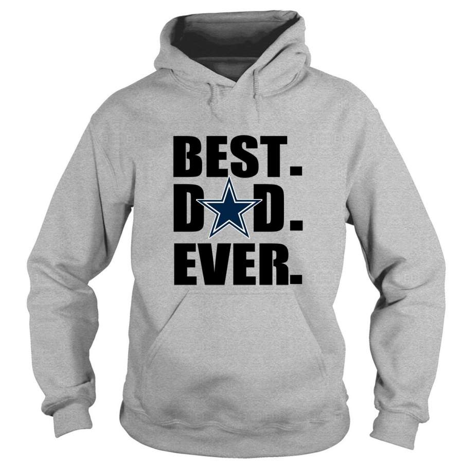 Dallas Cowboys Logo T Shirt, Best Dad Ever T Shirt – Hoodie