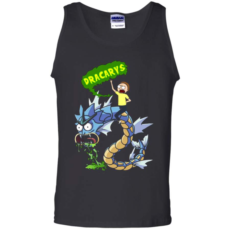 AGR Rick and Morty Dracarys Rick t shirt Cotton Tank Top