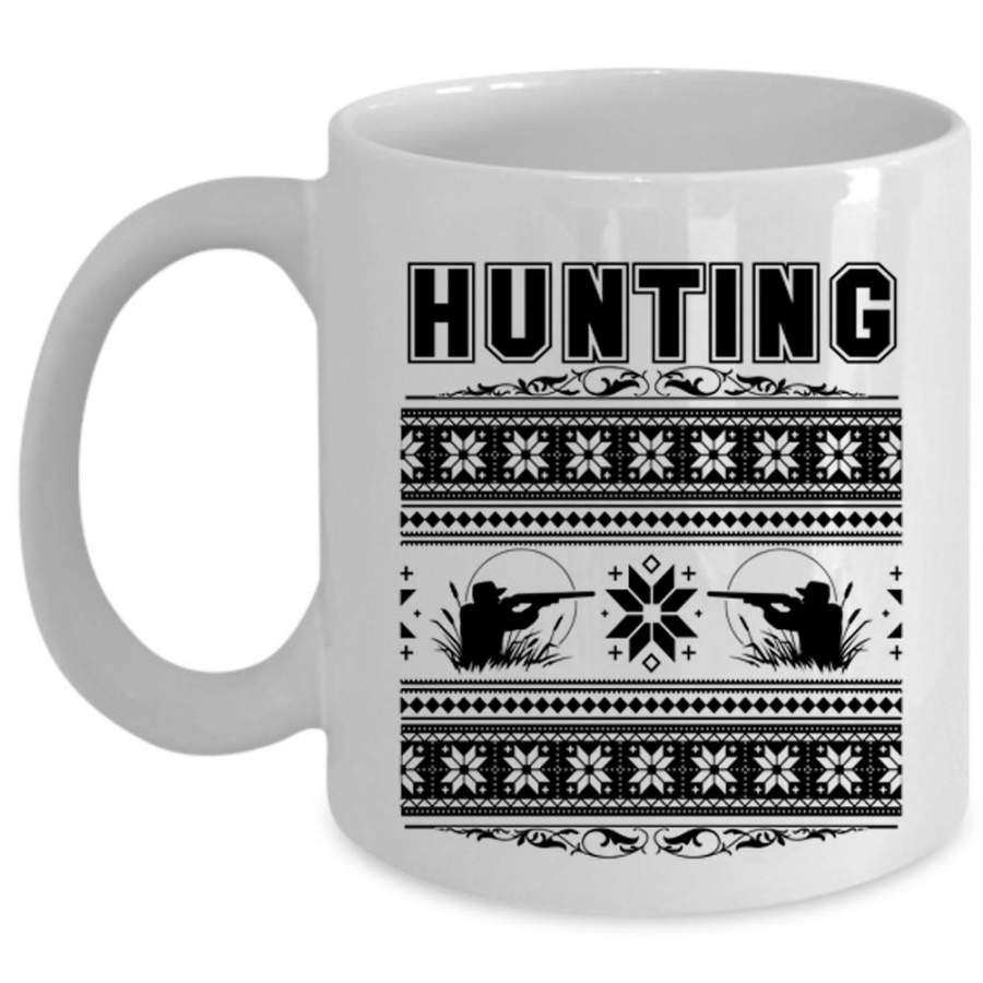 All I Want For Christmas Coffee Mug, Hunting Cup