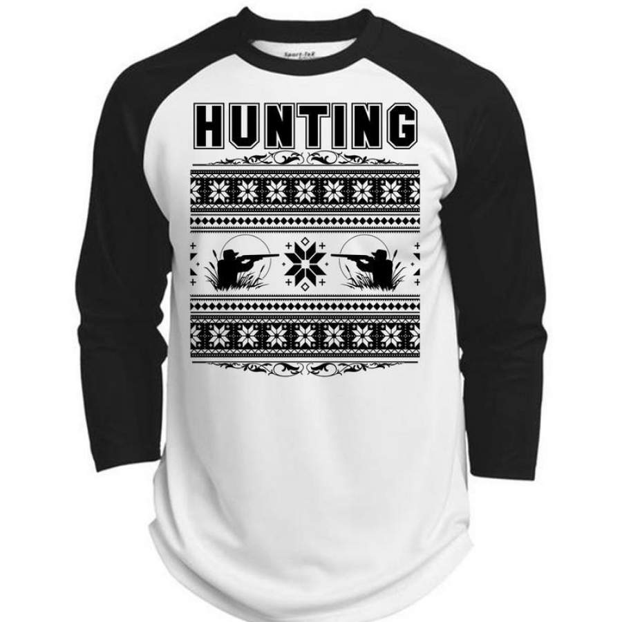 Being A Hunter T Shirt, I Love Hunting T Shirt, Awesome T-Shirts (Polyester Game Baseball Jersey)