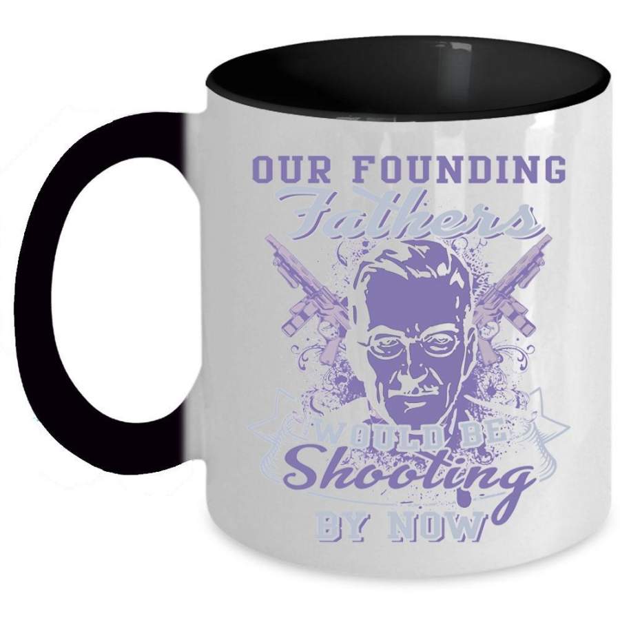 Cool Hunting Coffee Mug, Our Founding Fathers Accent Mug