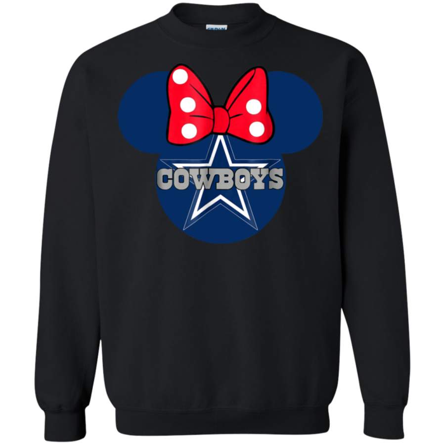 AGR Dallas Fan Dallas Football Cowboy Dallas Fans Shirt G180 Gildan Crewneck Pullover Sweatshirt 8 oz.