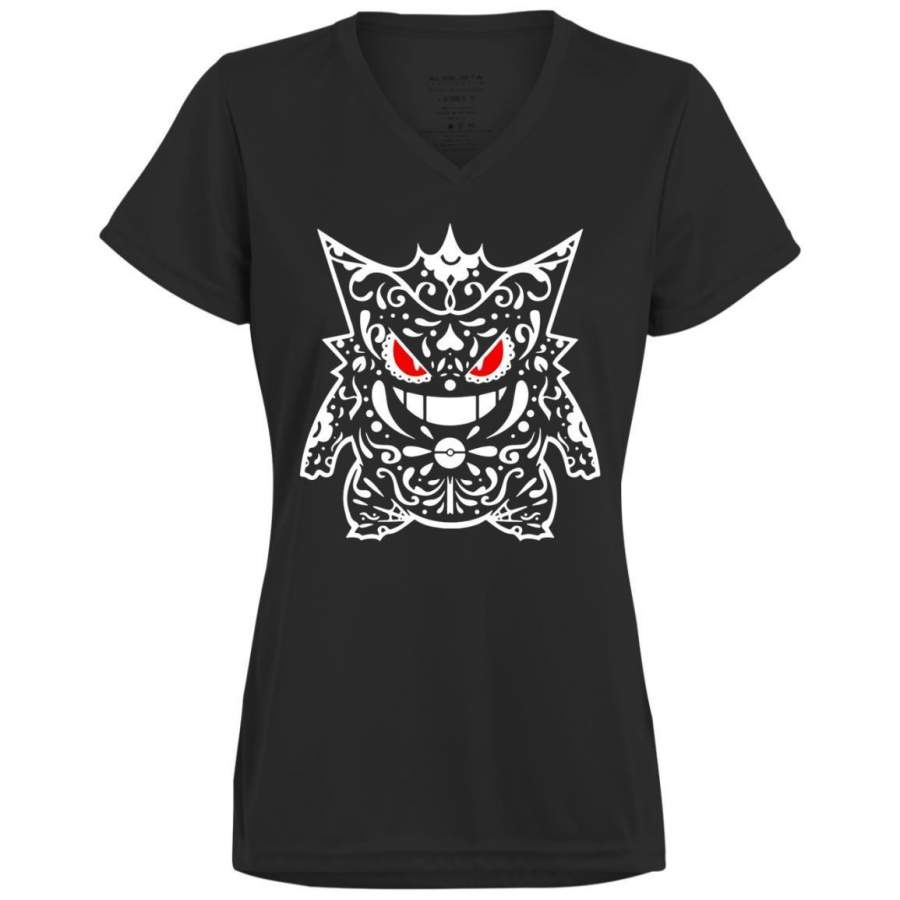 AGR Your Nightmare Is Here Gengar Pokemon Ladies’ Wicking T-Shirt