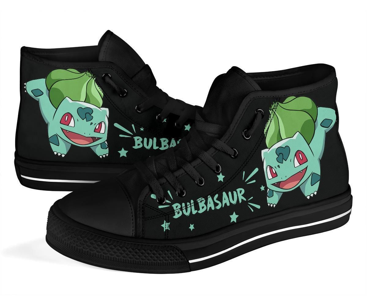 Bulbasaur Sneakers Pokemon High Top Shoes High Top Shoes VA95