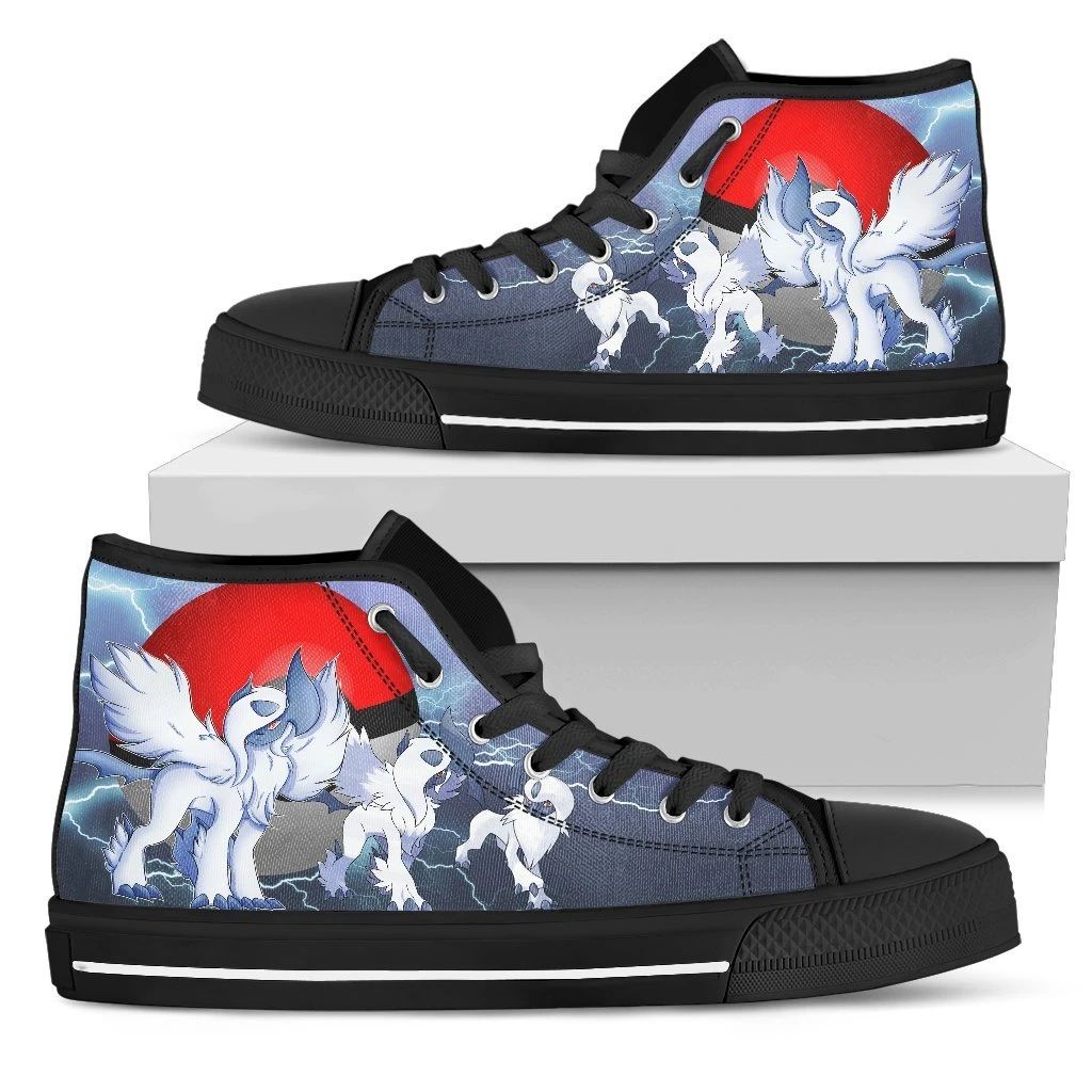 Absol Sneakers Pokemon High Top Shoes Fan High Top Shoes VA95