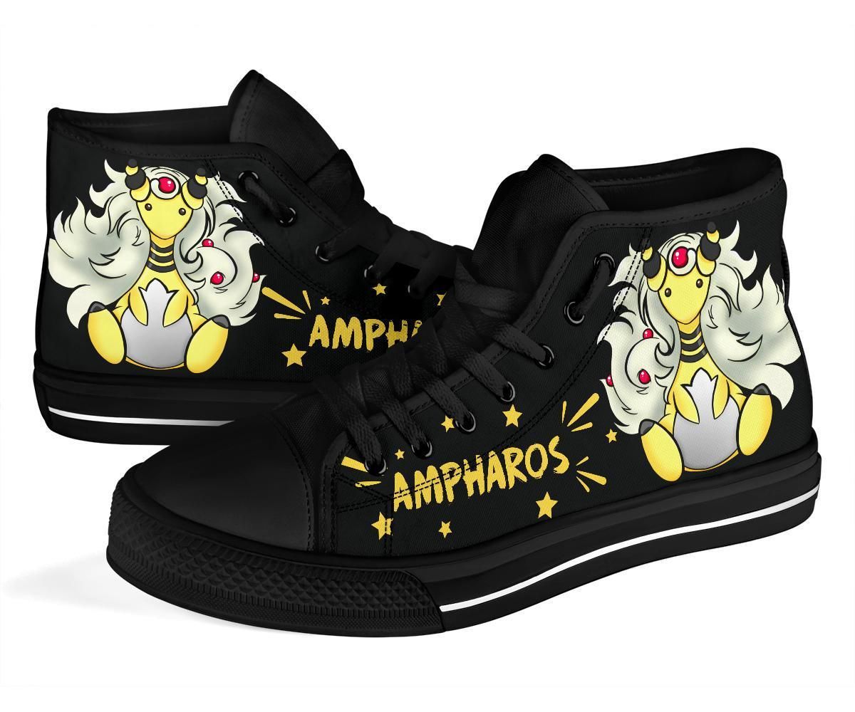 Ampharos Sneakers Pokemon High Top Shoes High Top Shoes VA95