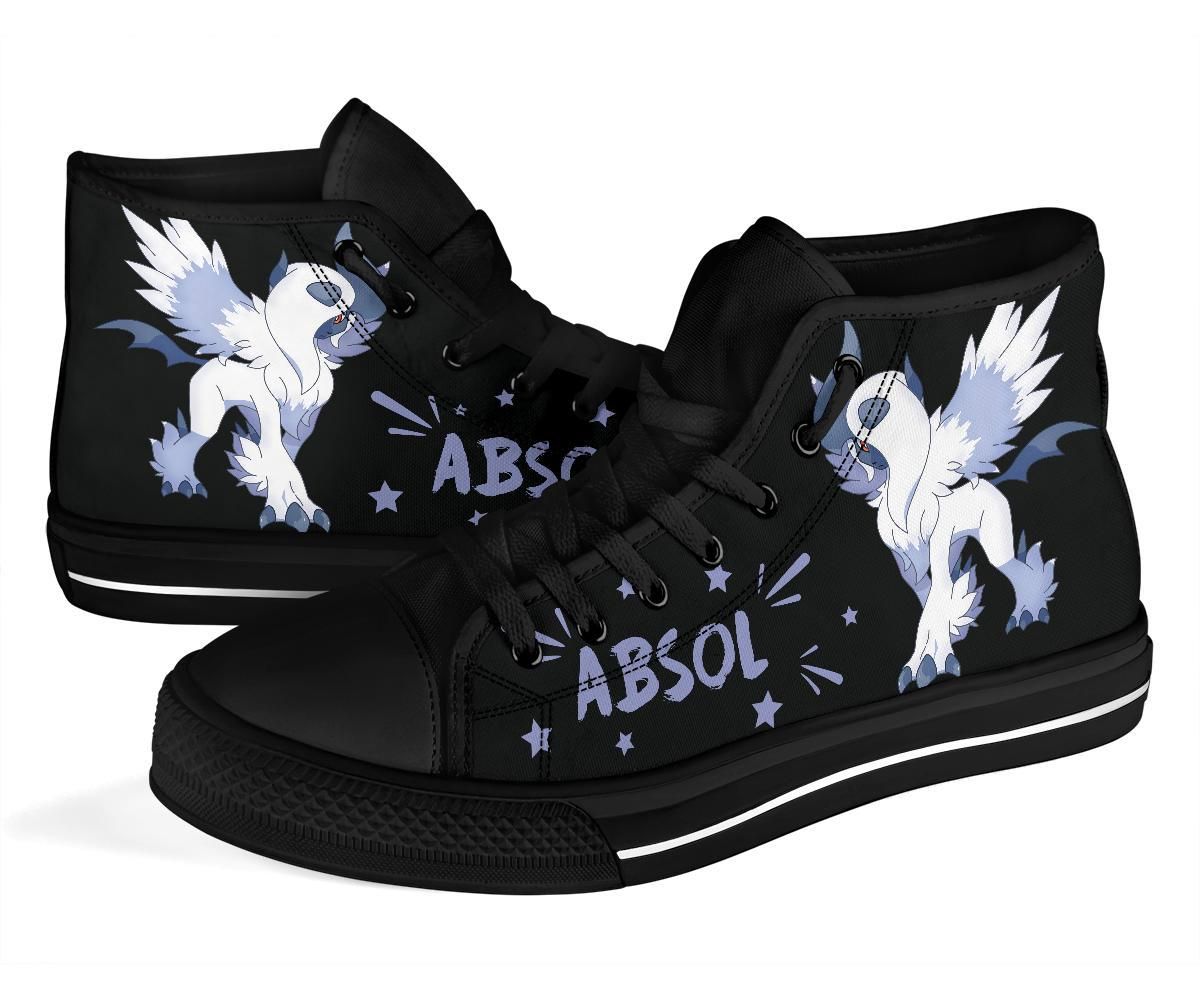 Absol Sneakers Pokemon High Top Shoes Fan High Top Shoes VA95