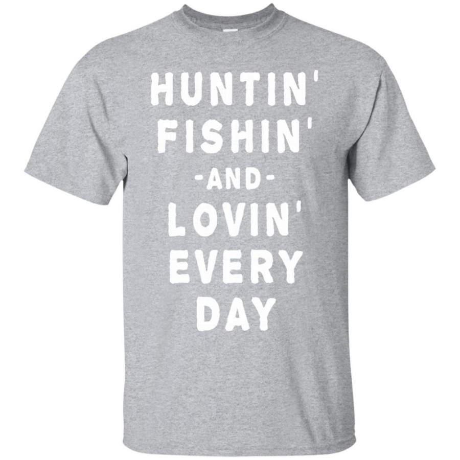 AGR Men’s Hunting fishing and loving every day – Men’s T-shirt