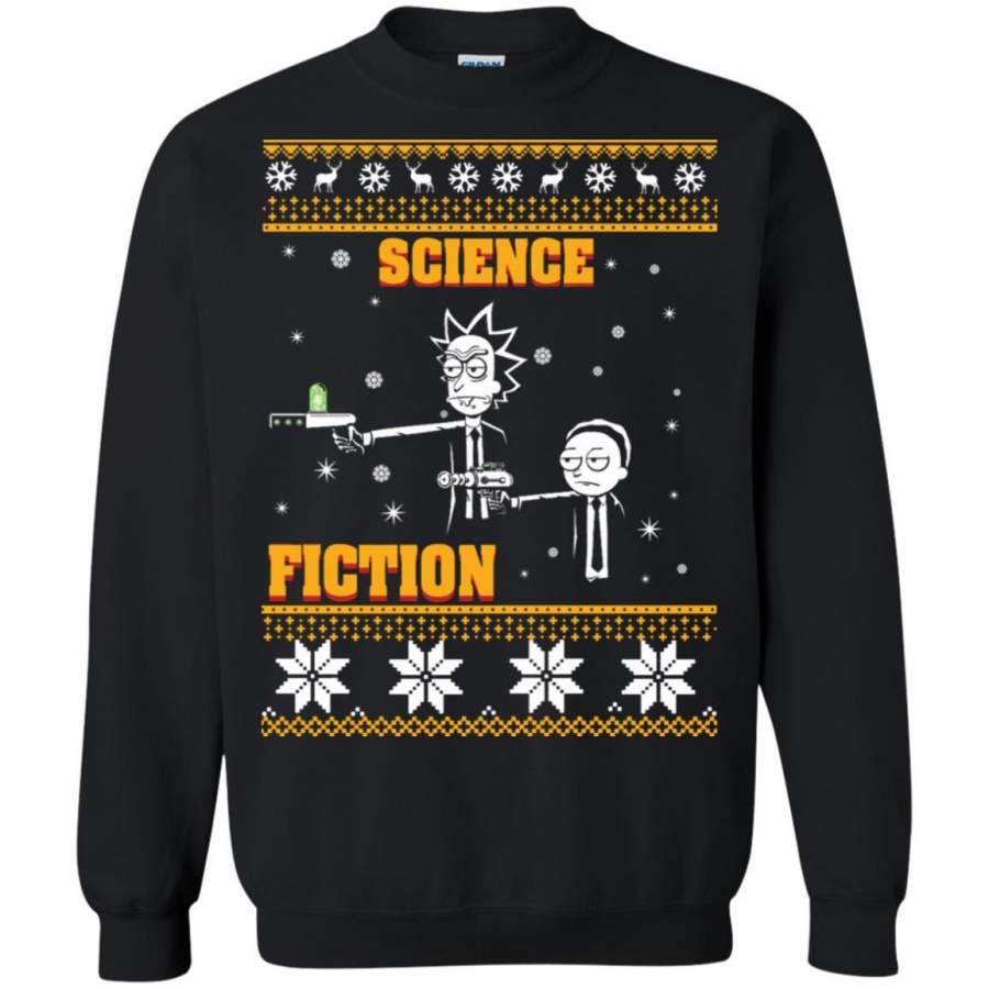 AGR Rick and Morty Science Fiction Christmas sweatshirt