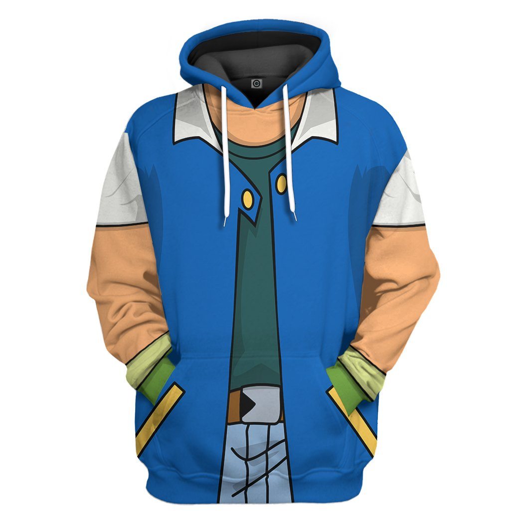 Gearhumans Gearhuman 3D Ash Pokemon Costume Tshirt Hoodie Apparel