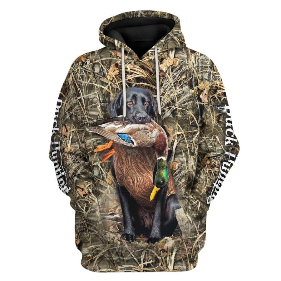 Gearhuman 3D Duck Hunting Custom Tshirt Hoodie Apparel