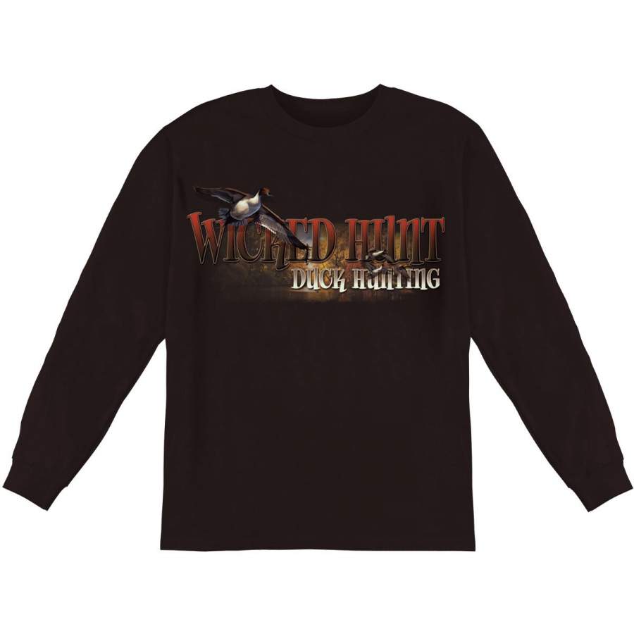 Duck Hunting In A Fowl Mood Long Sleeve