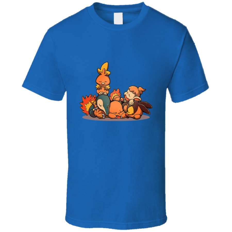 Fire Starter Pokemon T Shirt