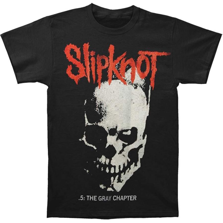 Custom Funny Mens T Shirts Slipknot Skull And Tribal T-Shirt Medium Short Sleeve Summer Men’s T-shirts