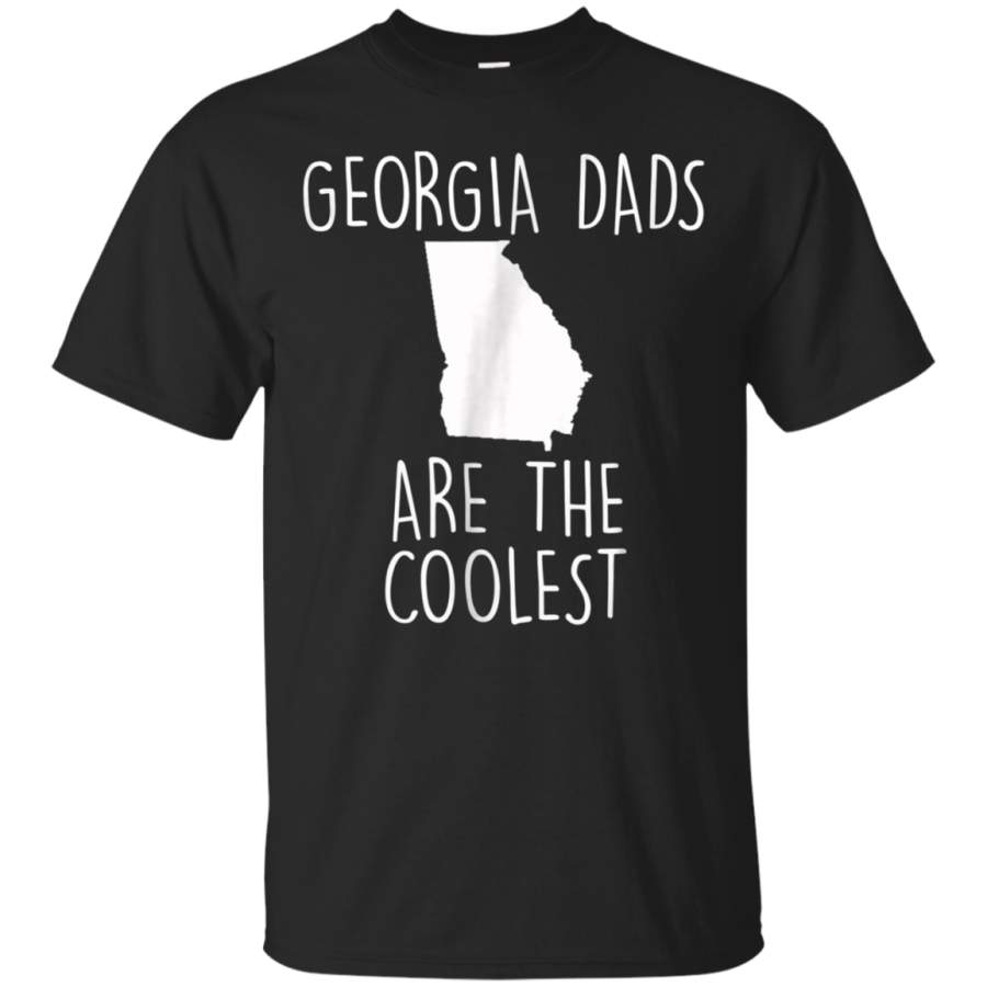 AGR Mens Georgia Dads Are The Coolest Funny Gift T-shirt