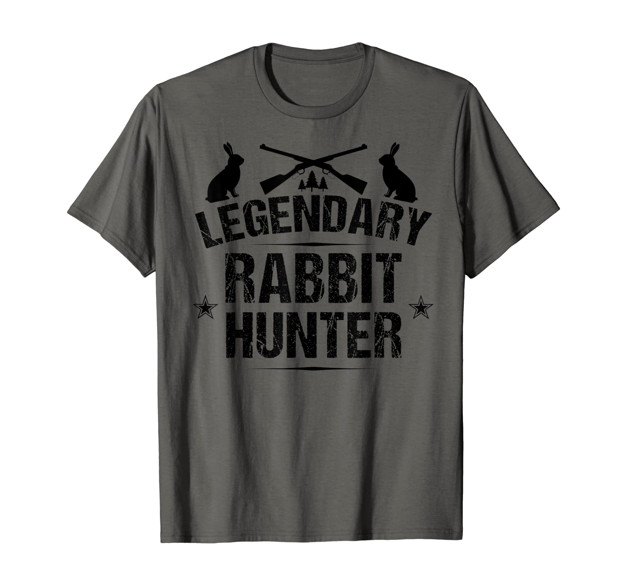 Funny Rabbit Hunting Gift Cute Proud Legendary Rabbit Hunter T-Shirt