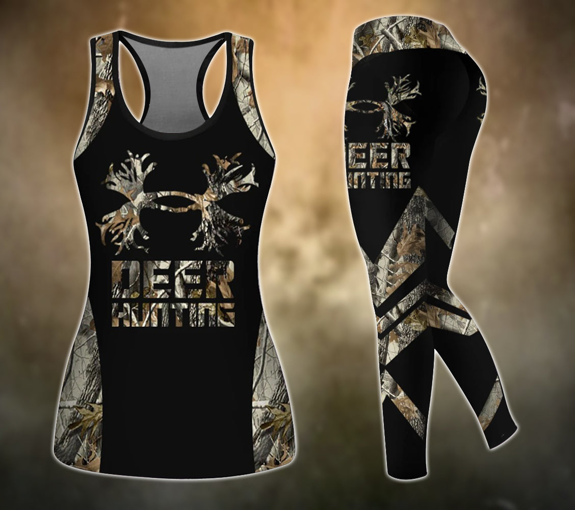 Combo Hunting Tank Top & Legging Outfit