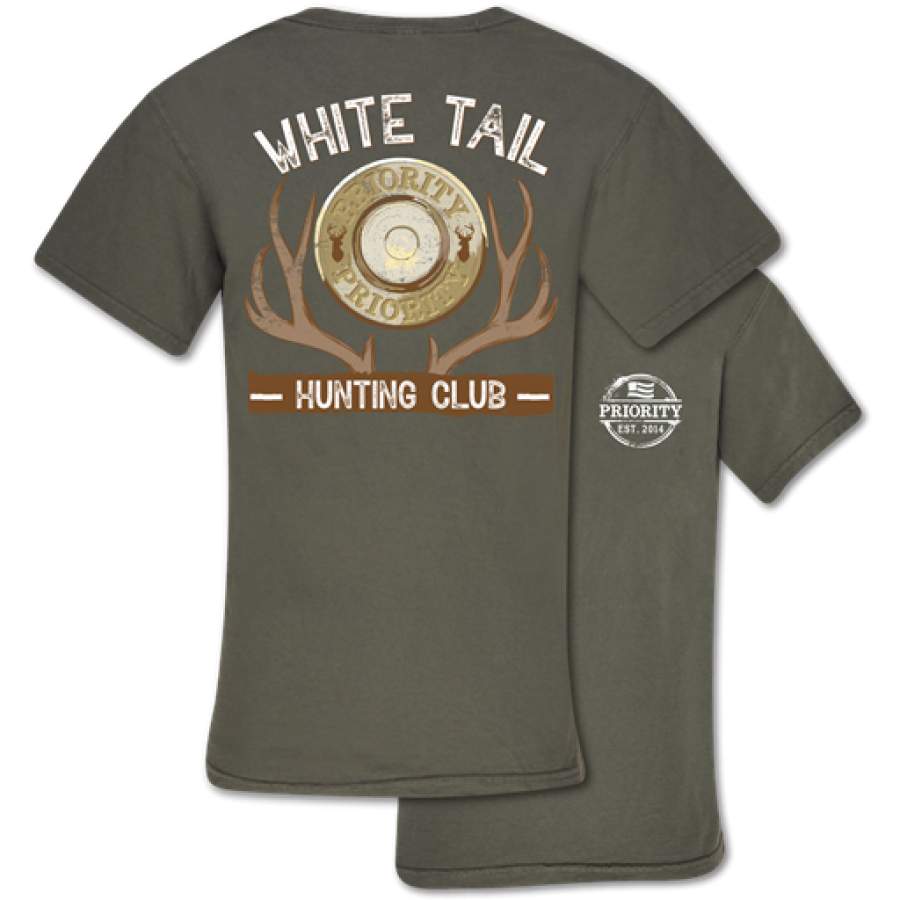 Couture Priority White Tail Hunting Club Comfort Colors Unisex T-Shirt