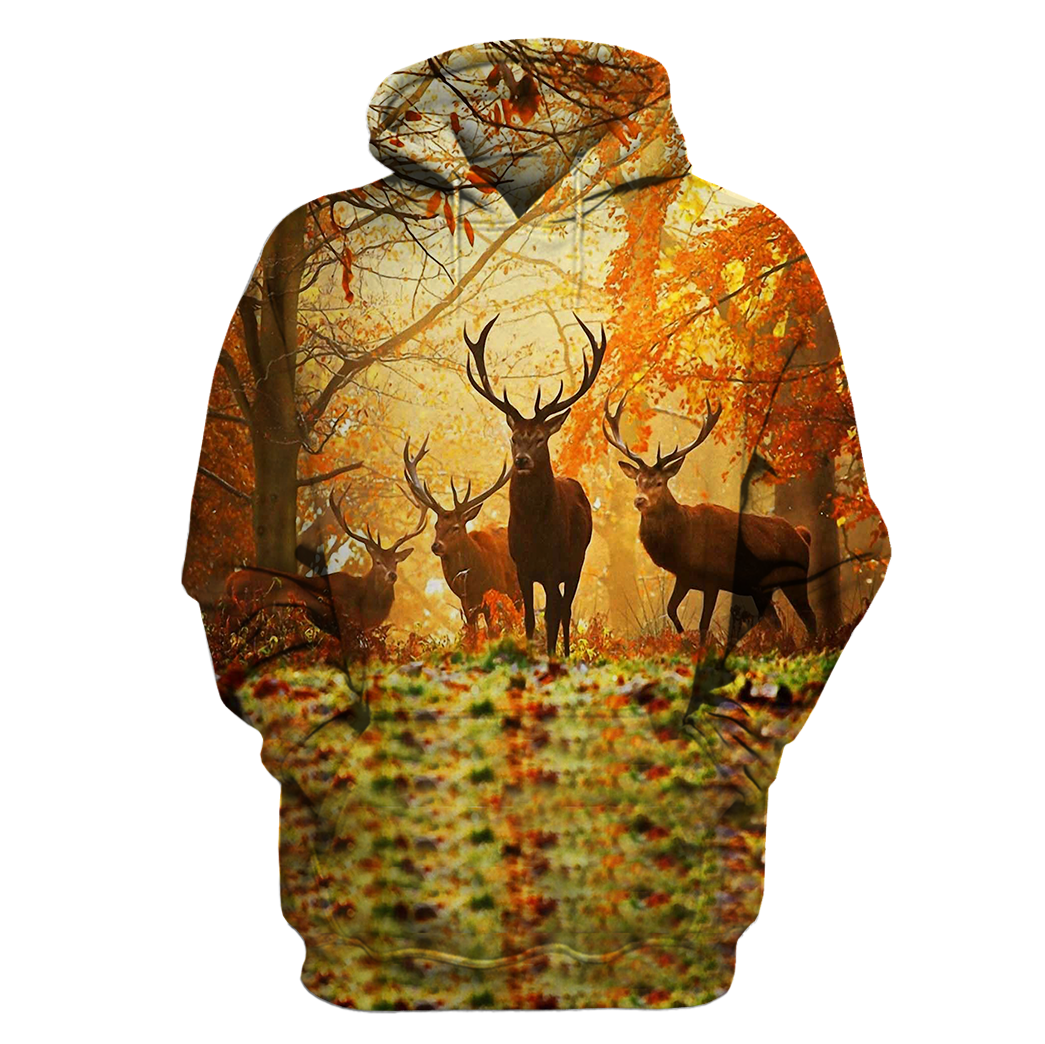 3D Aop Deer Hunting Shirt