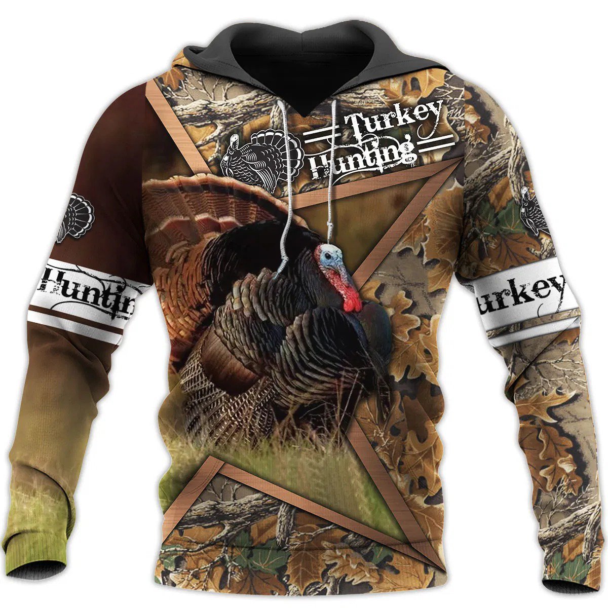 Camo Turkey Hunting Hoodie T-Shirt Sweatshirt For Men And Women Nm151102