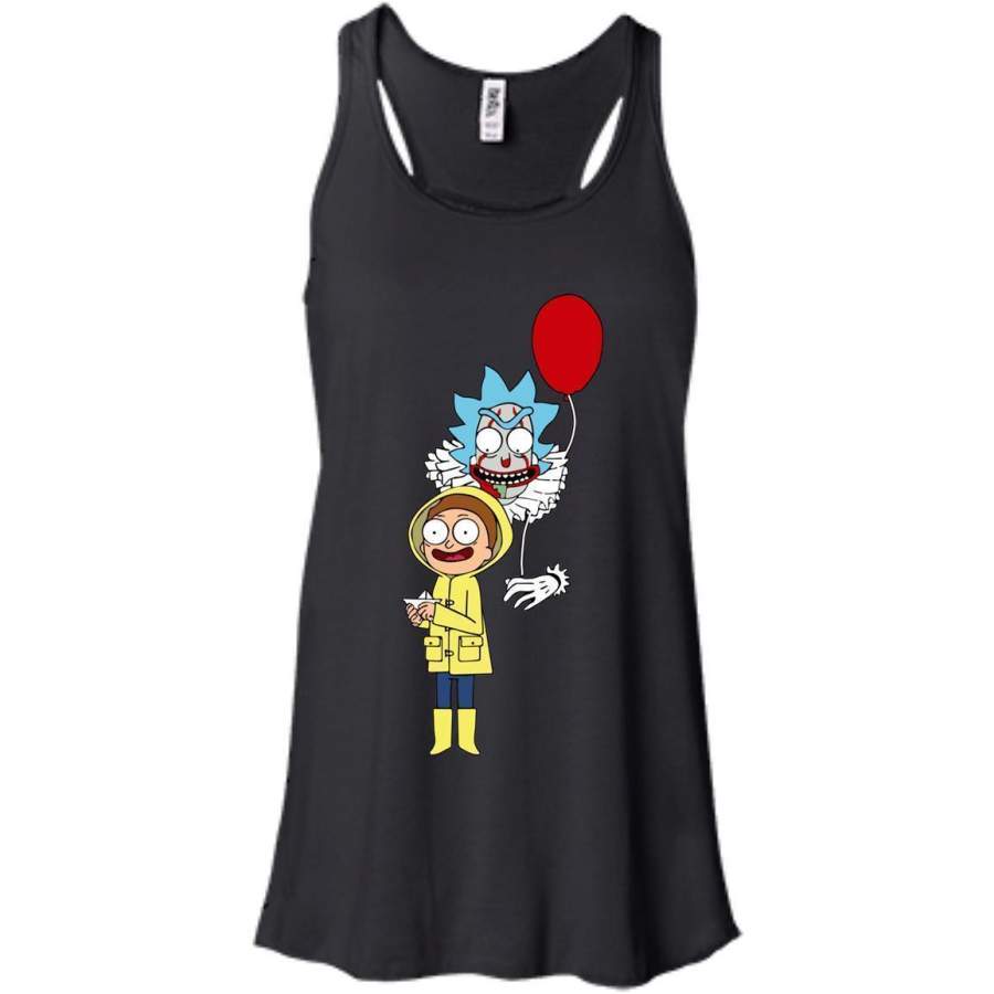 AGR Rick And Morty I Pennywise Rick And Morty Halloween Shirt