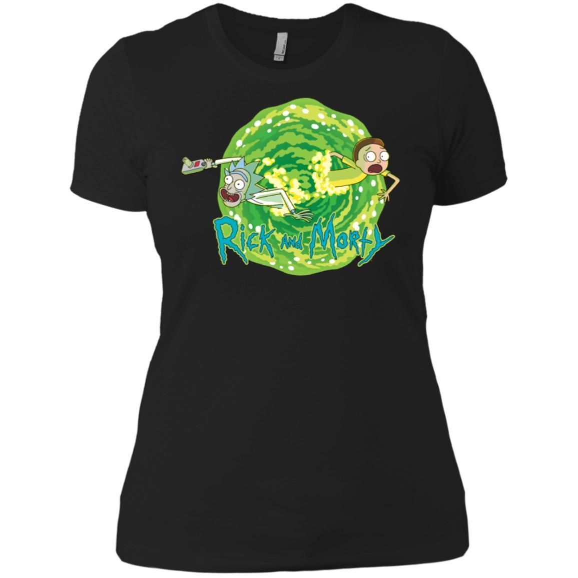 Rick And Morty Multidimensional Travel Women T-Shirt