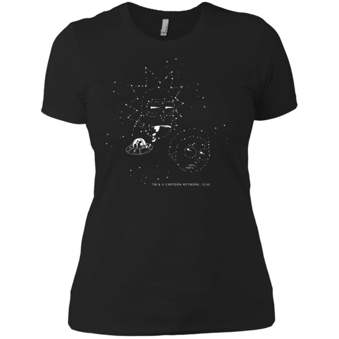 Rick And Morty Stars In The Sky Mug Women T-Shirt