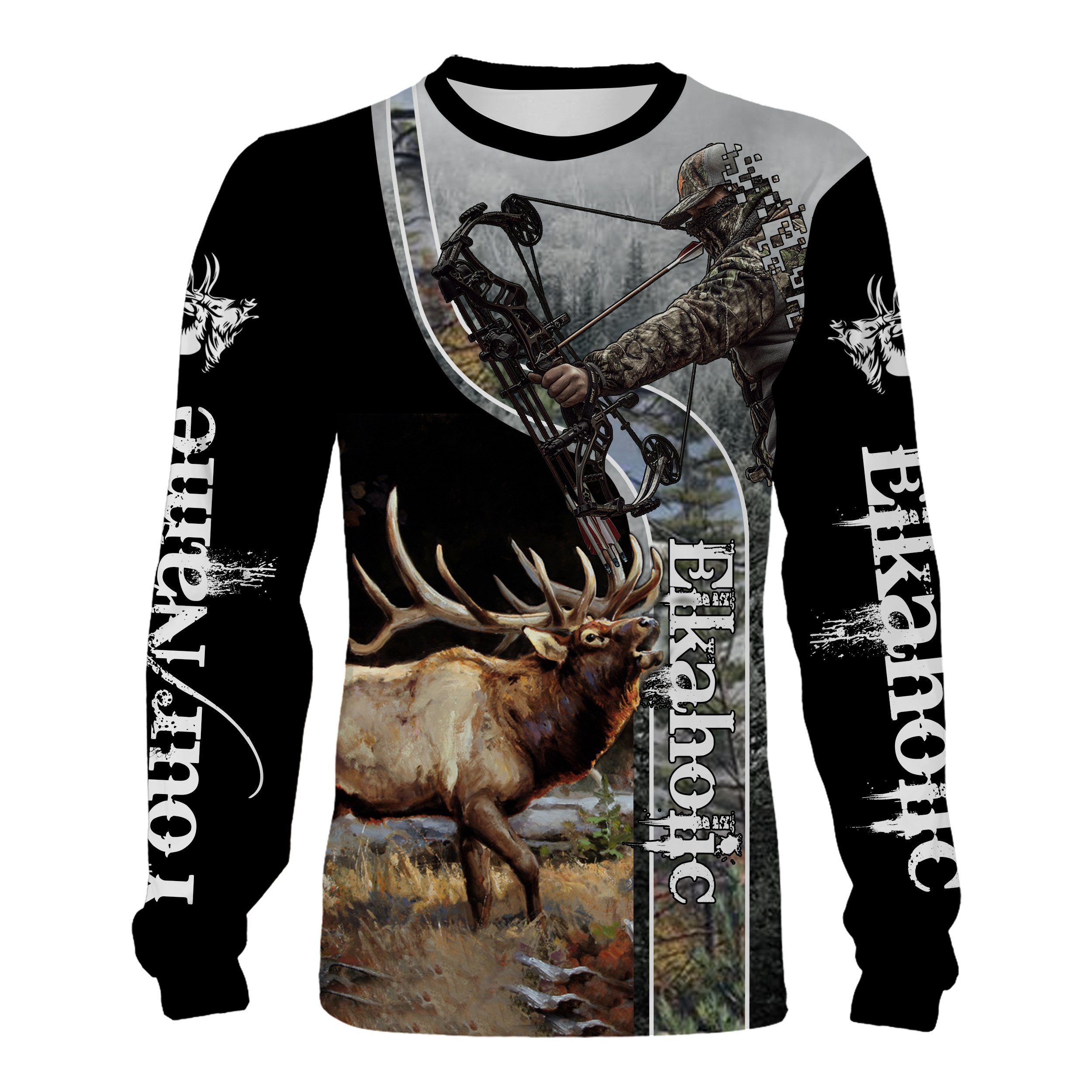 Best Elk Hunting Custom Name 3D All Over Print Shirt, Hoodie Personalized Gift – Fsd893