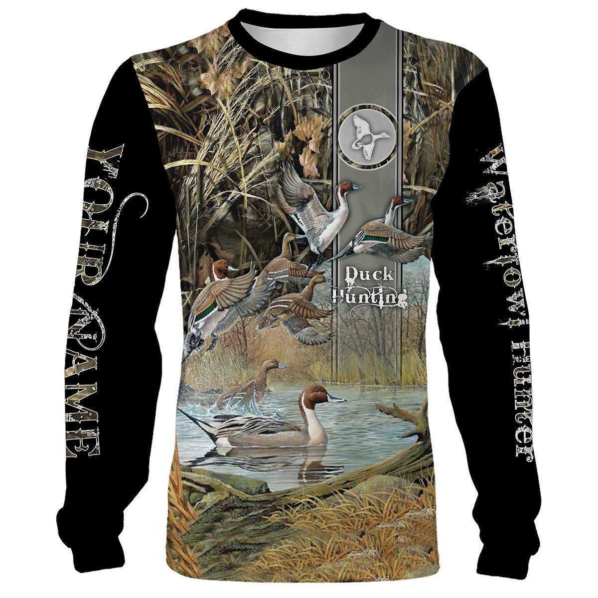 Duck Hunting Custom Name 3D All Over Print Shirts – Personalized Duck Hunting Gift – Fsd123