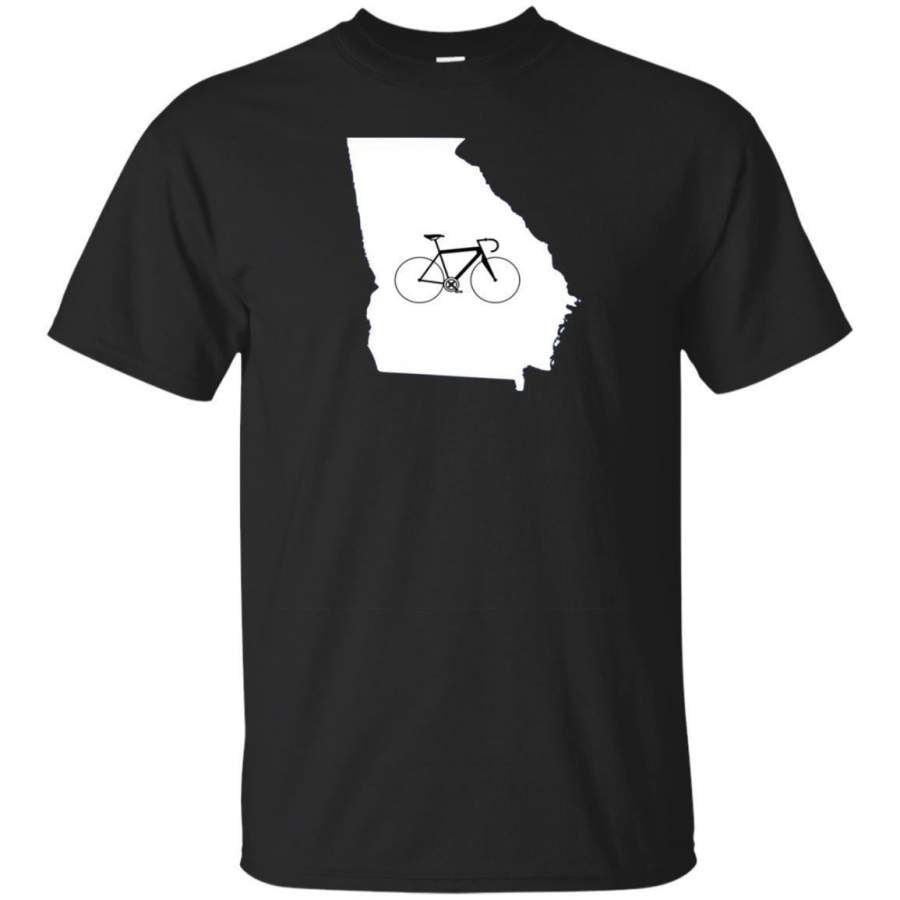 AGR Georgia Bicycle Shirt, Cyclist Tee, State Road Bike