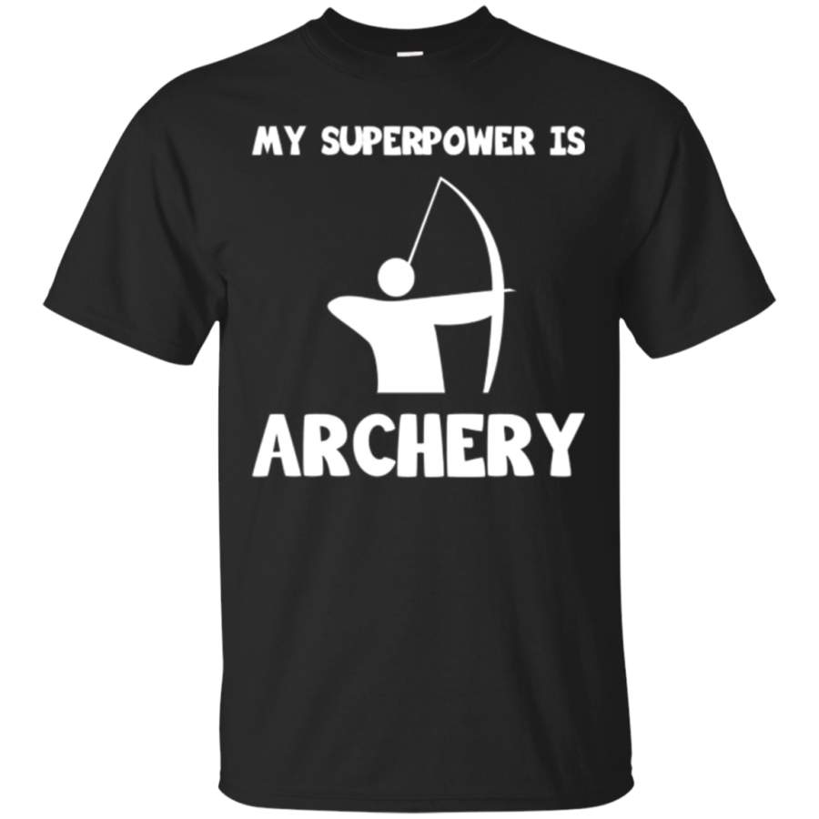 AGR My Superpower Is Archery Sportsman Hunting T-shirt