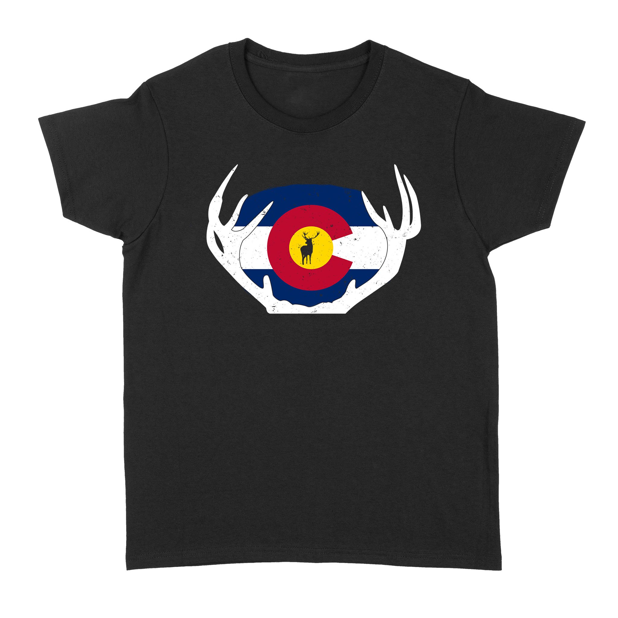 Colorado Flag Elk Hunting Women’S T-Shirt – Fsd1250D03