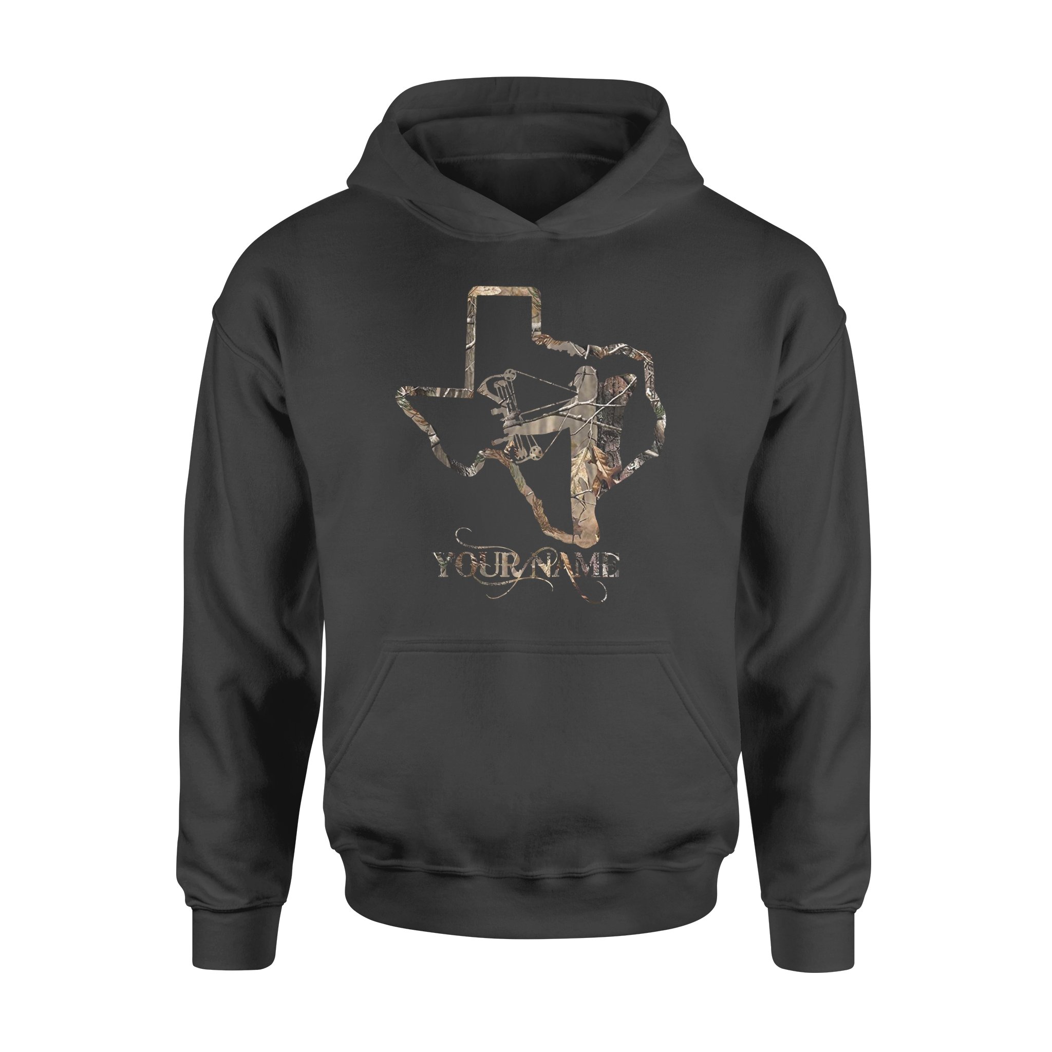 Custom Name Texas State Camo Bow Hunting Personalized Gift For Hunters I03D05 Nqsd273 – Standard Hoodie