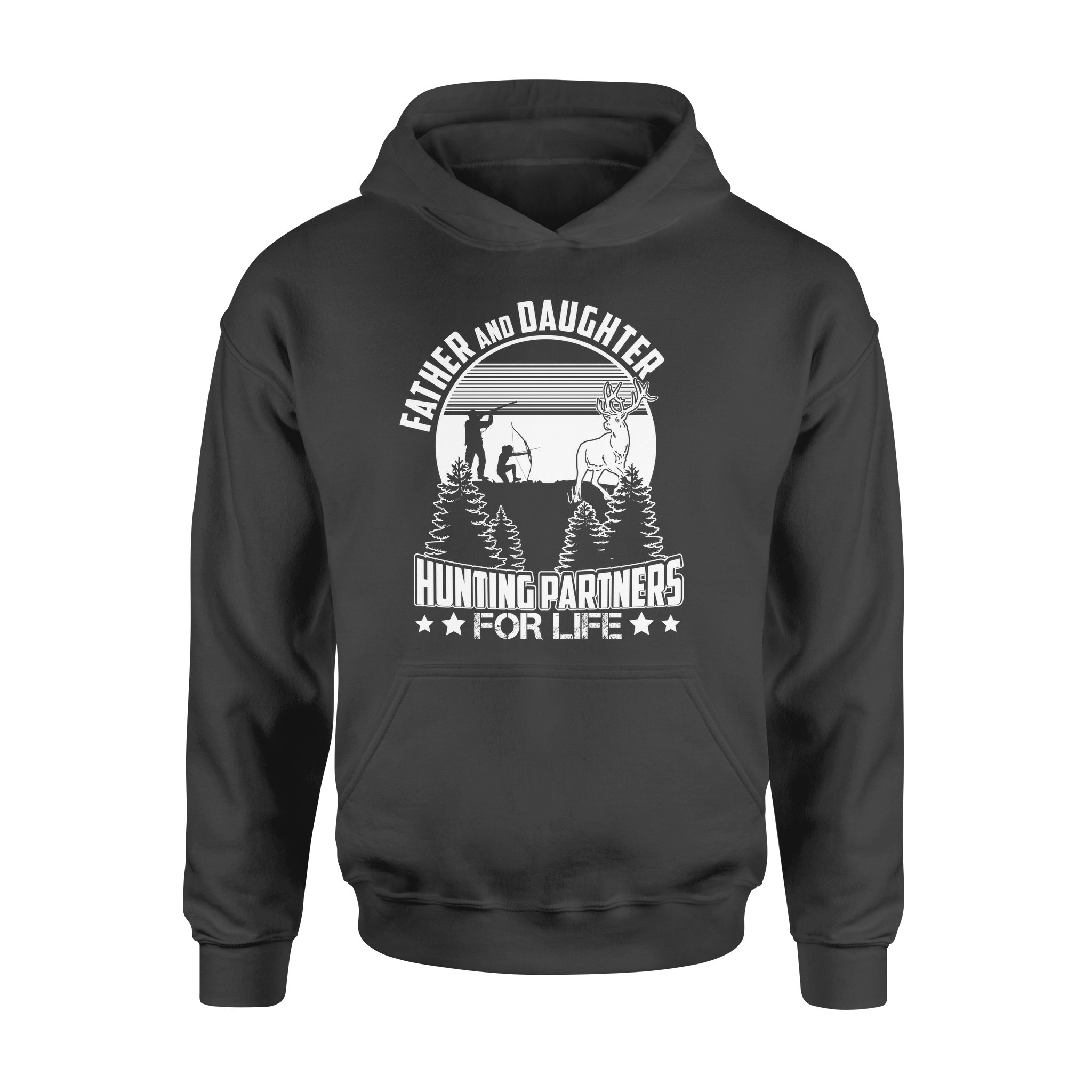 Father And Daughter Hunting Partners For Life, Bow Hunting, Gift For Hunters Nqsd249 – Standard Hoodie